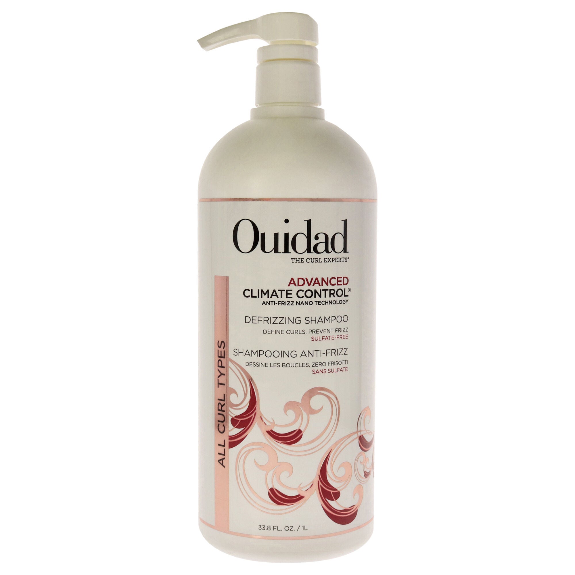 Advanced Climate Control Defrizzing Shampoo by Ouidad for Unisex - 33.8 oz Shampoo, See Description, hi-res image number 0