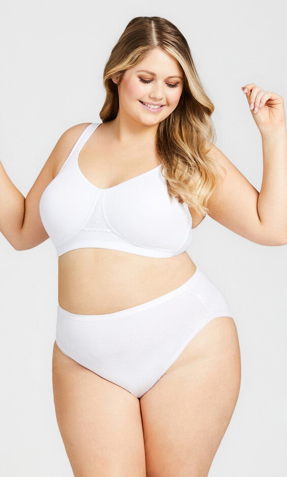 Comfort Hi Cut Brief - white, , alternate image number 2