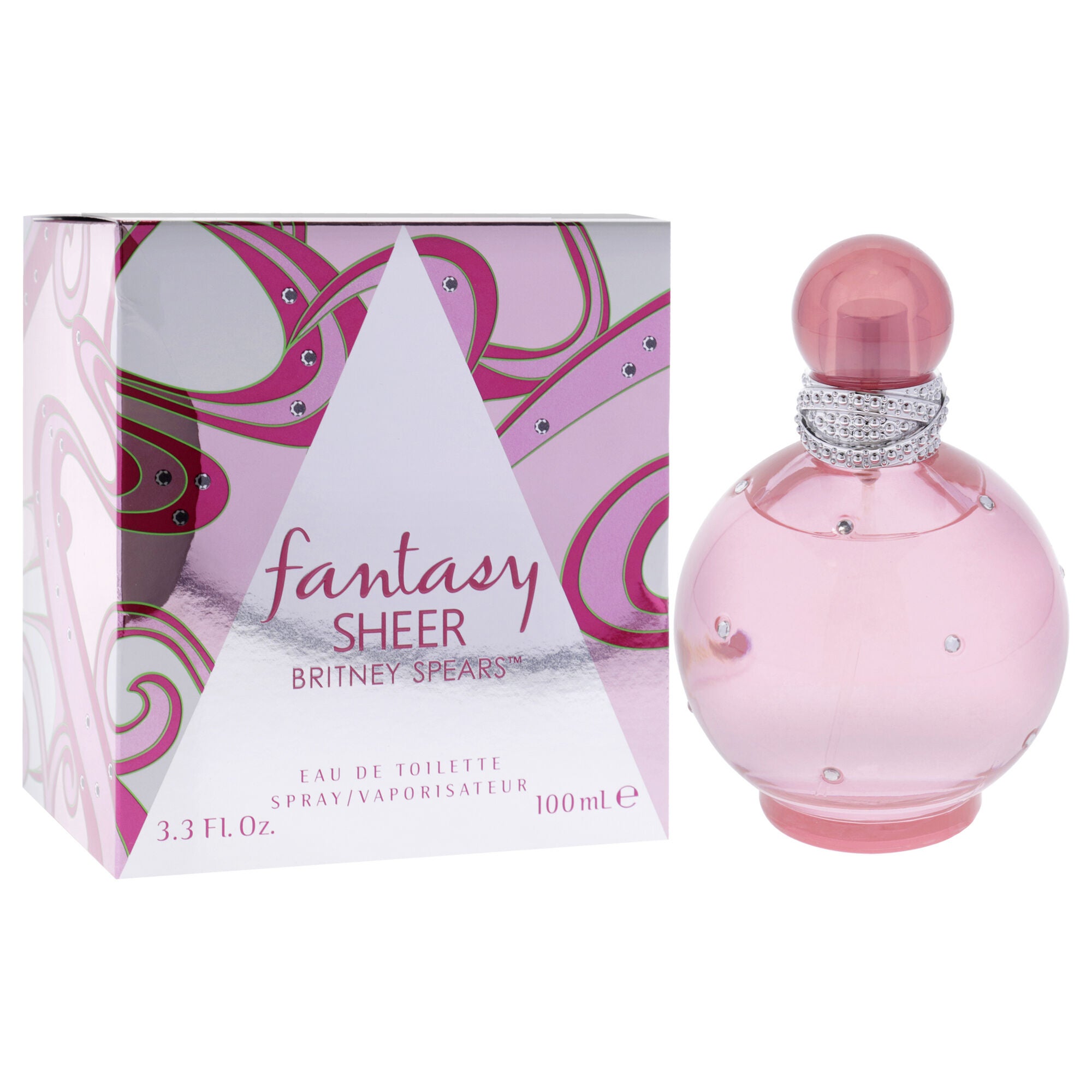 Fantasy Sheer by Britney Spears for Women - 3.3 oz EDT Spray, See Description, alternate image number 2