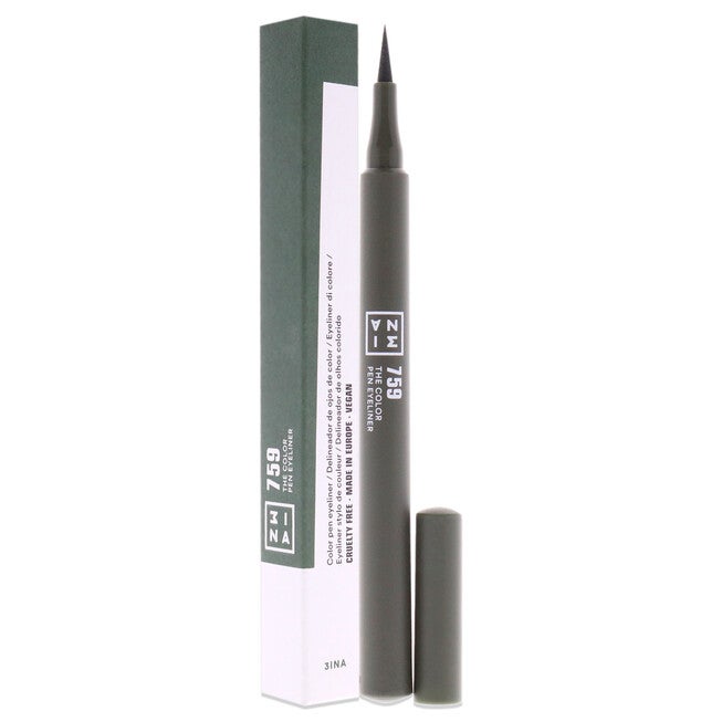 The Color Pen Eyeliner - 759 Olive Green by 3INA for Women - 0.034 oz Eyeliner, See Description, alternate image number 3