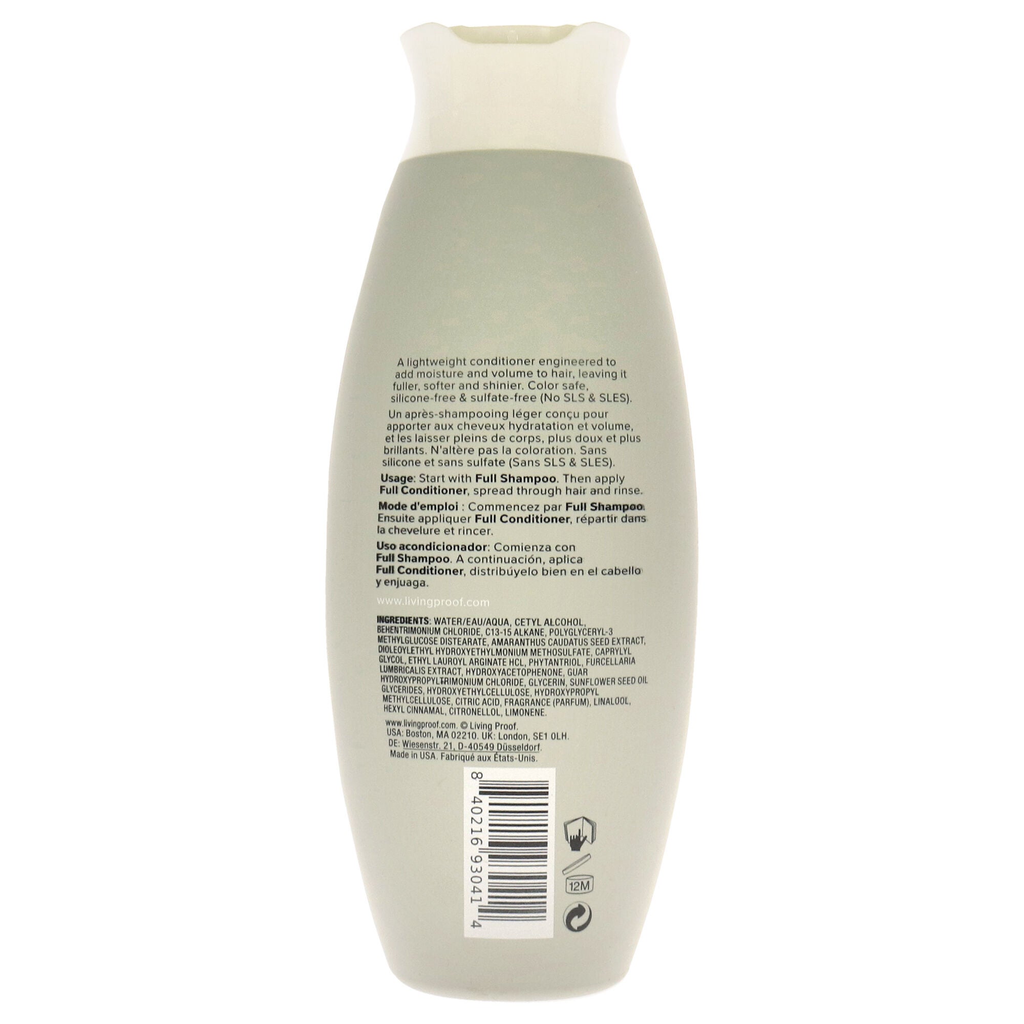 Full Conditioner by Living Proof for Unisex - 8 oz Conditioner, , alternate image number 2