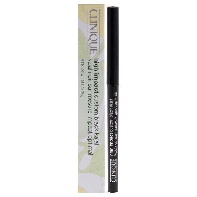 High Impact Custom Black Kajal - 01 Blackened Black by Clinique for Women - 0.01 oz Eyeliner, NA, hi-res image number null