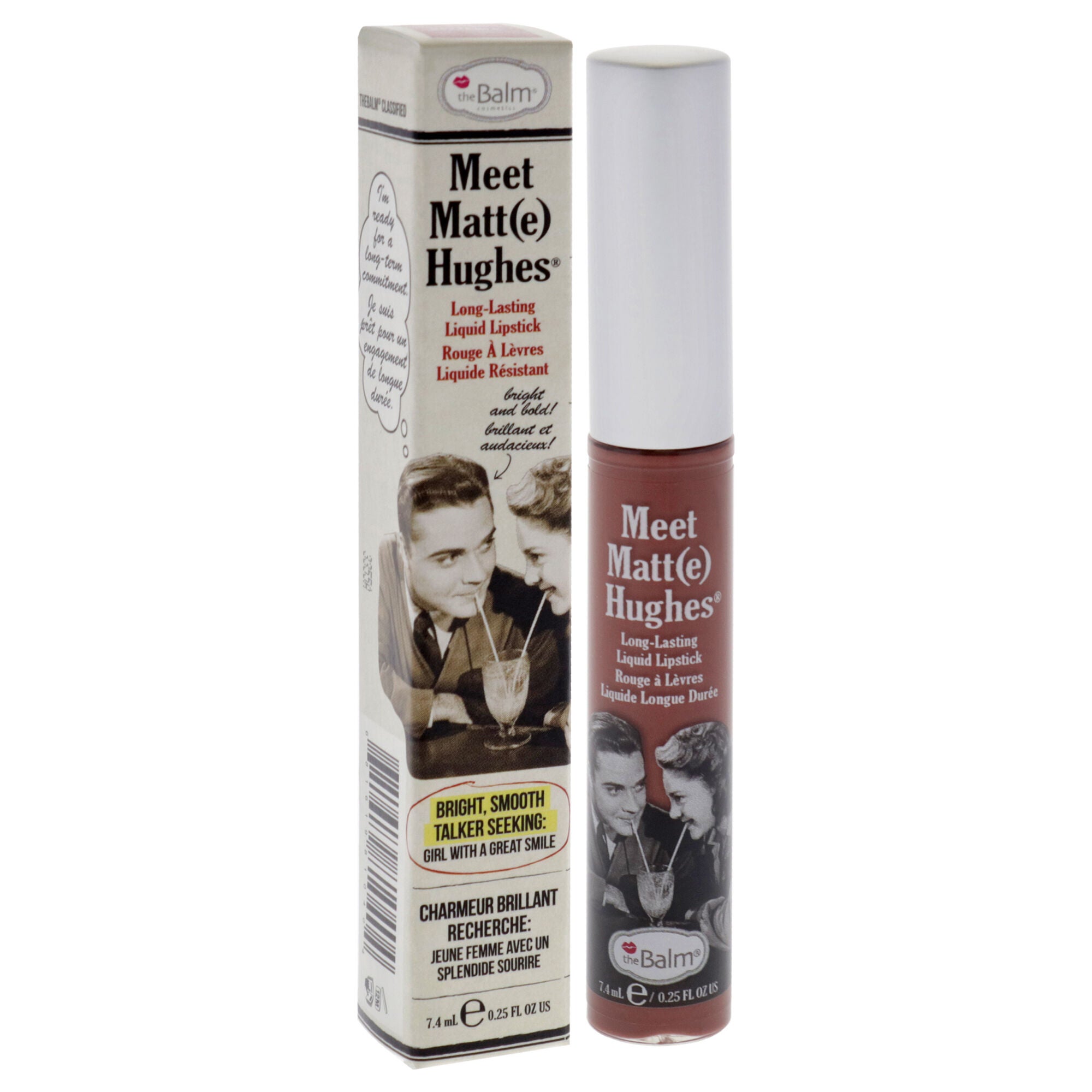 Meet Matte Hughes Long Lasting Liquid Lipstick - Reliable by the Balm for Women - 0.25 oz Lip Gloss, See Description, alternate image number 2