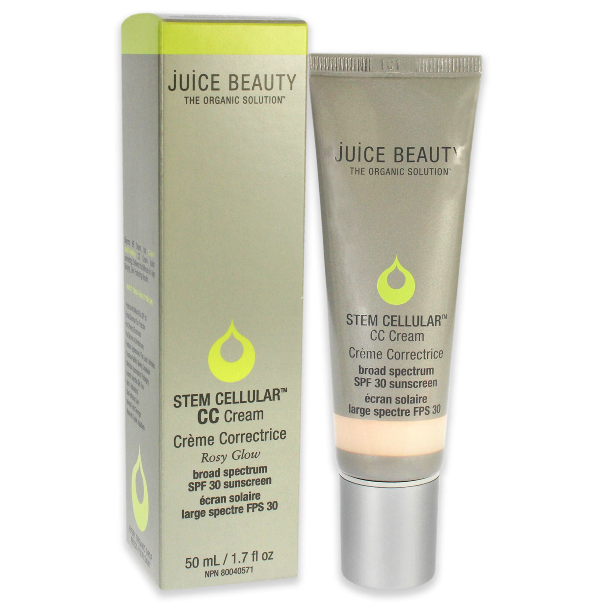 Stem Cellular CC Cream SPF 30 - Rosy Glow by Juice Beauty for Women - 1.7 oz Makeup, See Description, alternate image number 2