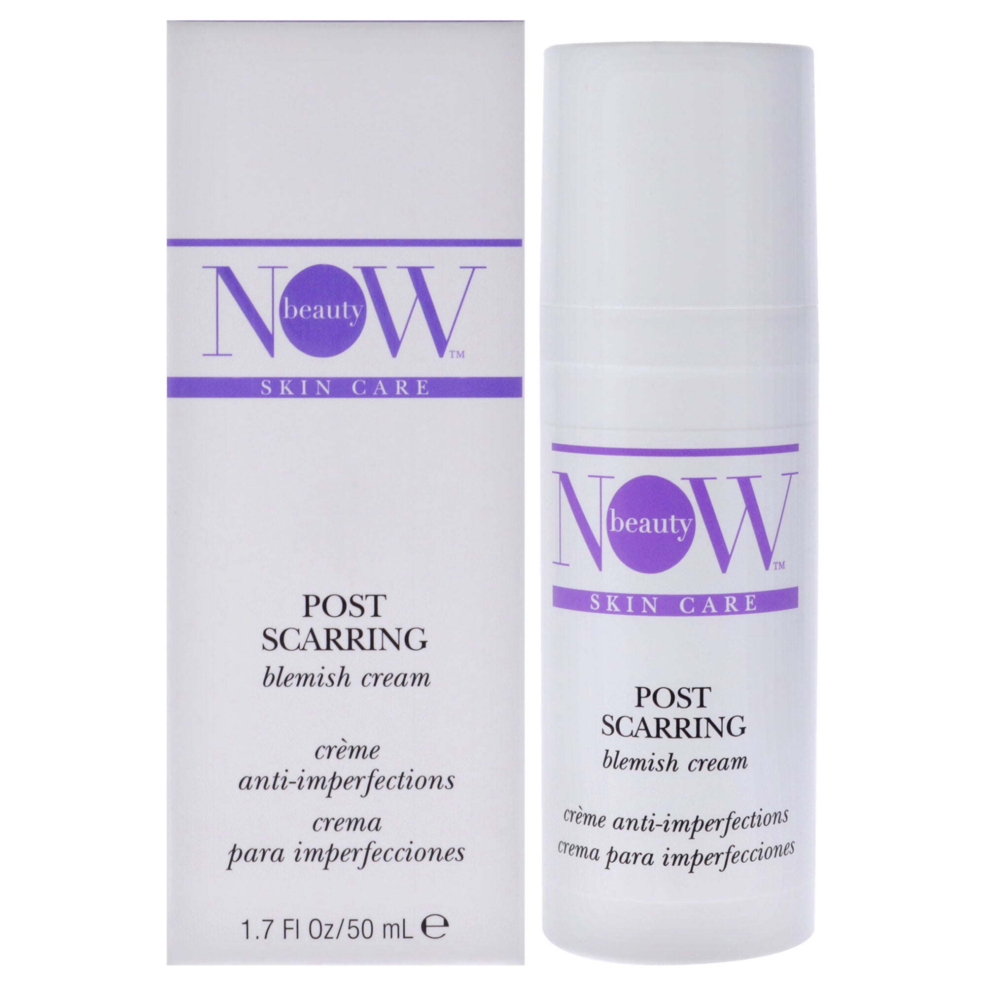 Post Scarring Acne Cream by NOW Beauty for Unisex - 1.7 oz Cream, See Description, hi-res image number 0
