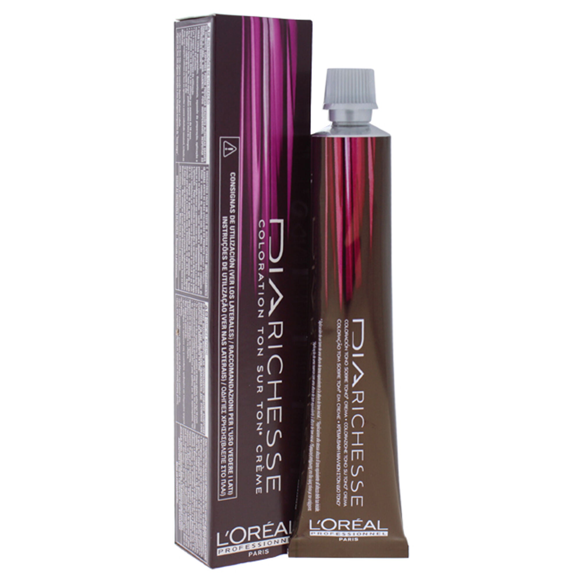 Dia Richesse - 5.54 Intense Mahogany by LOreal Professional for Unisex - 1.7 oz Hair Color, , alternate image number 1