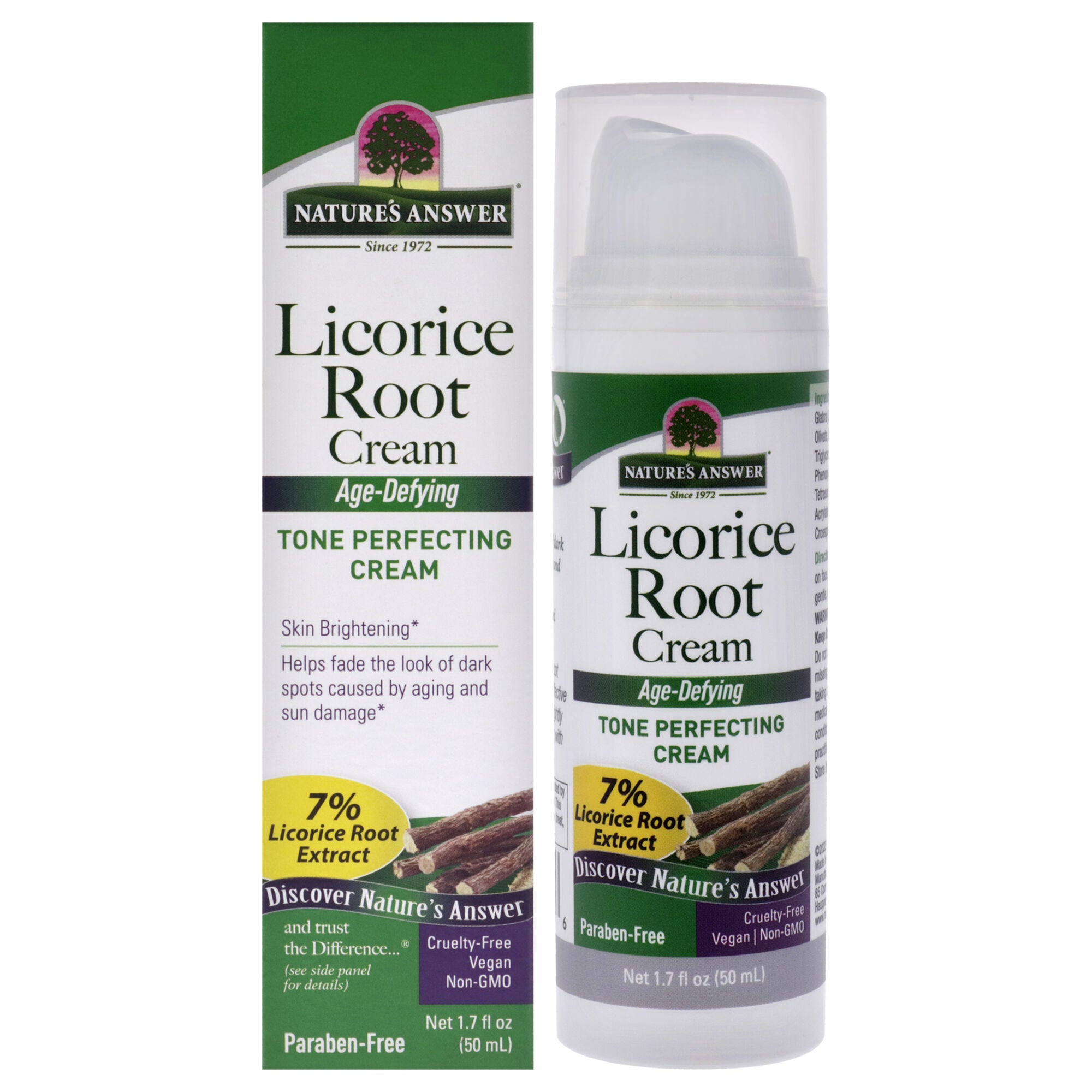 Licorice Root Cream by Natures Answer for Unisex - 1.7 oz Cream, See Description, hi-res image number 0