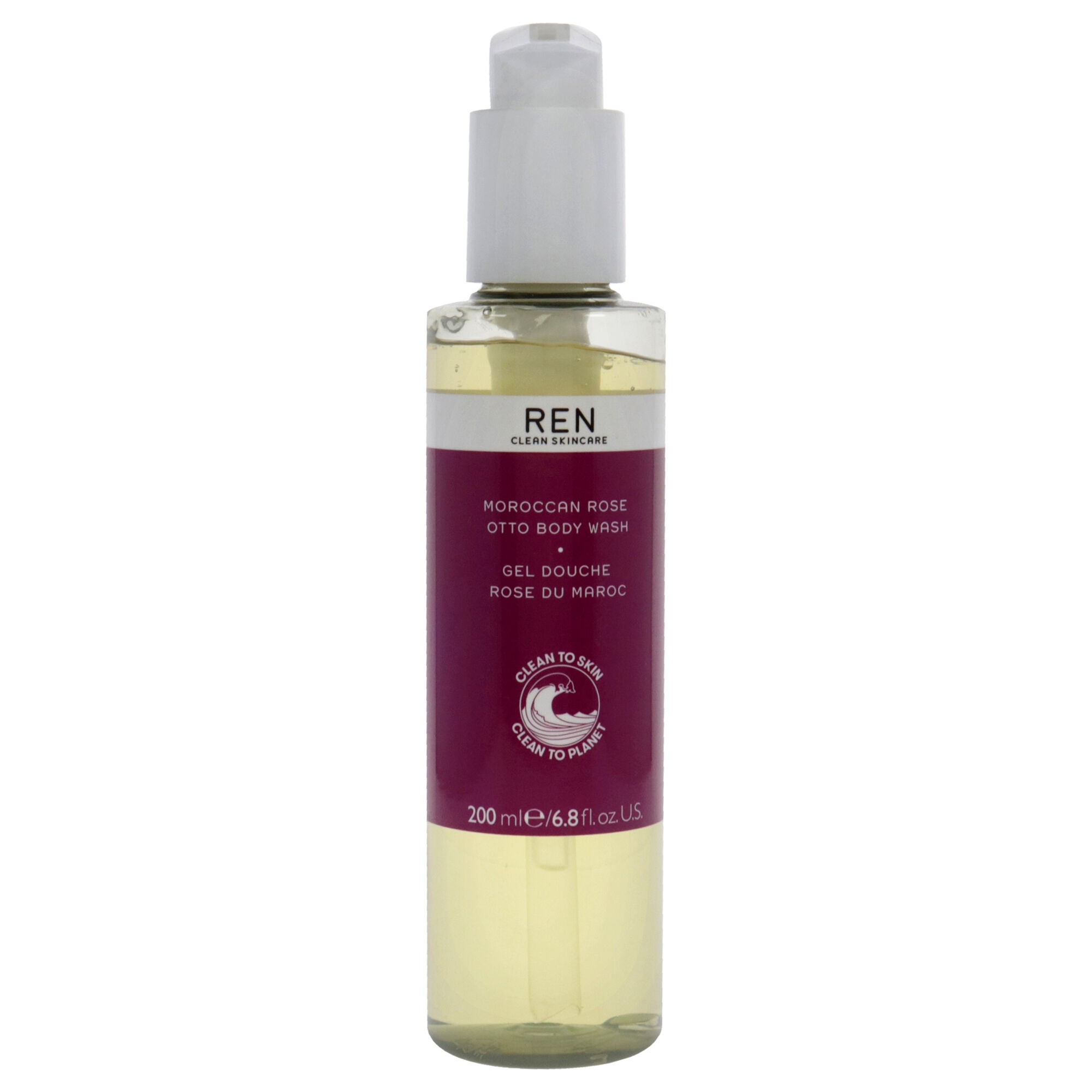 Moroccan Rose Otto Body Wash by REN for Unisex - 6.8 oz Body Wash, , alternate image number 5