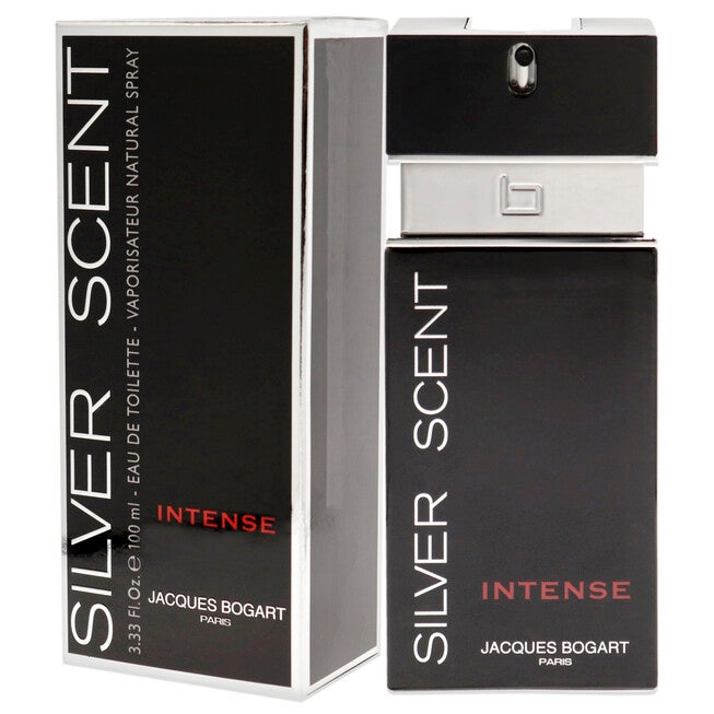 Silver Scent Intense by Jacques Bogart for Men - 3.3 oz EDT Spray, , alternate image number null