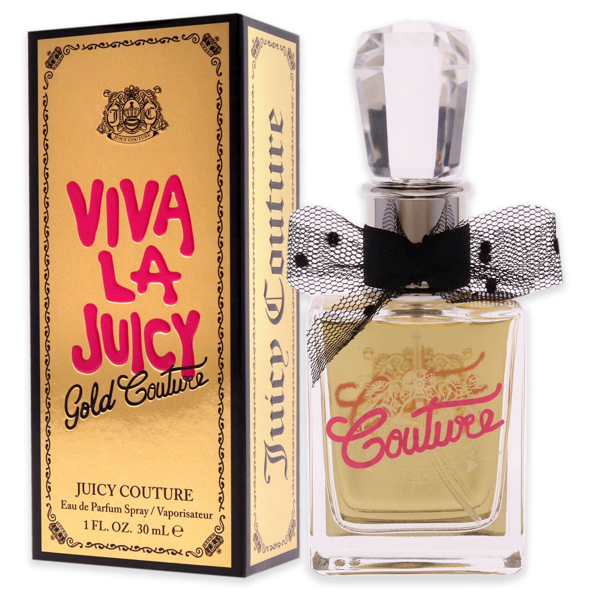 Viva La Juicy Gold Couture by Juicy Couture for Women - 1 oz EDP Spray, See Description, alternate image number 3