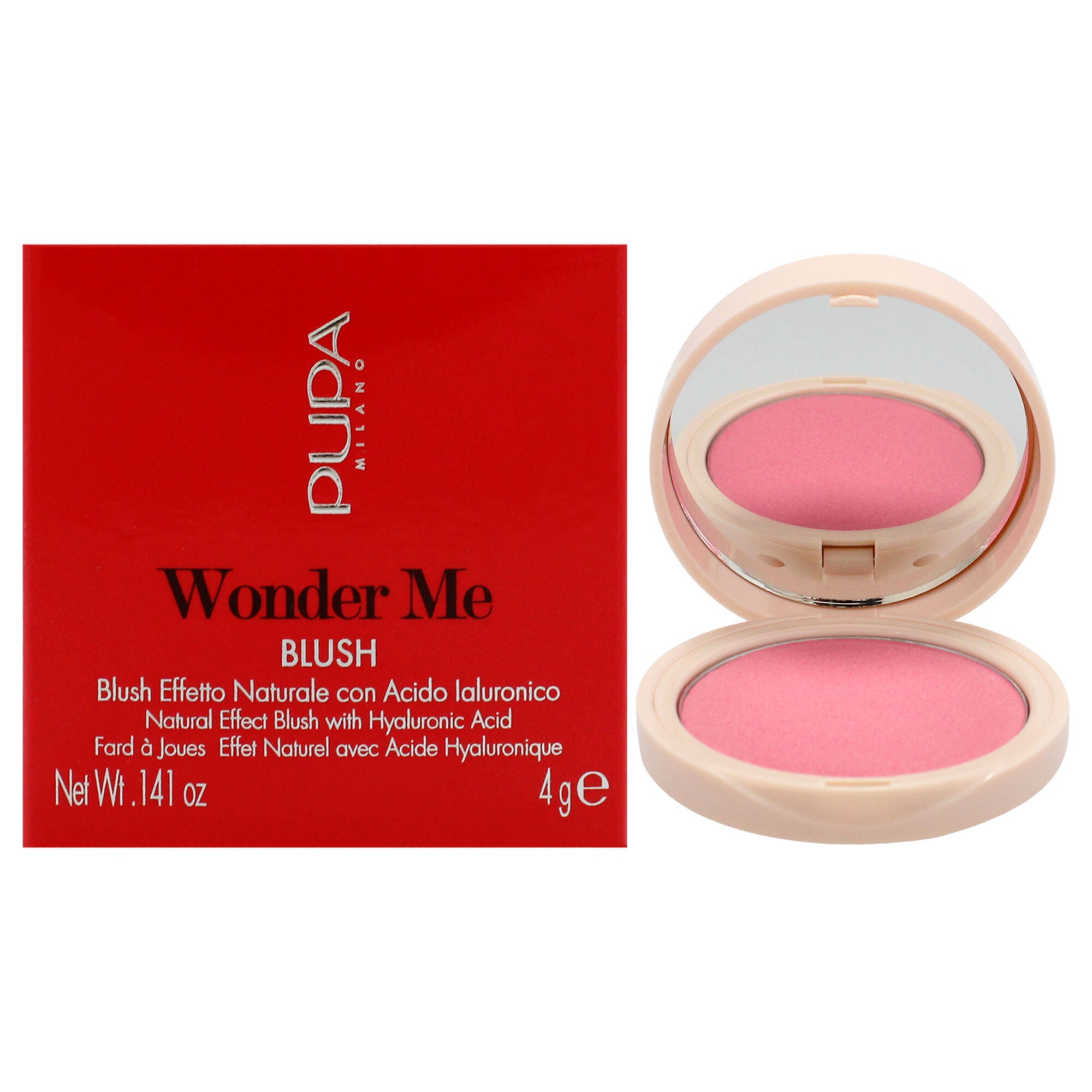 Wonder Me Blush - 006 First Kiss-Radiant by Pupa Milano for Women - 0.141 oz Blush, See Description, hi-res image number 0