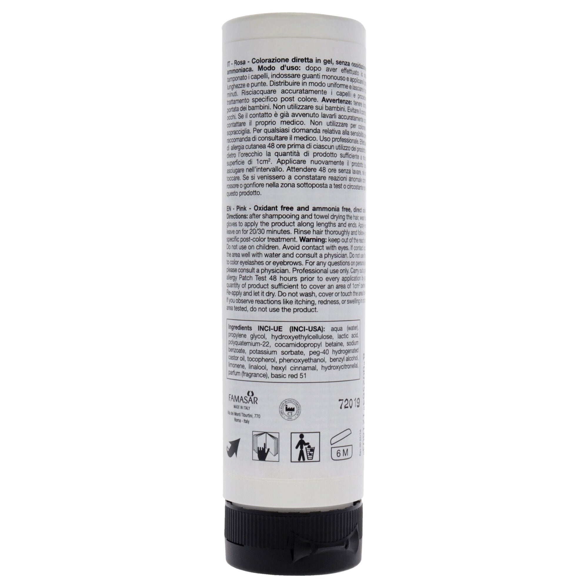 Color Switch Pure Pigment - Pink by Tocco Magico for Unisex - 5.07 oz Hair Color, See Description, alternate image number 1