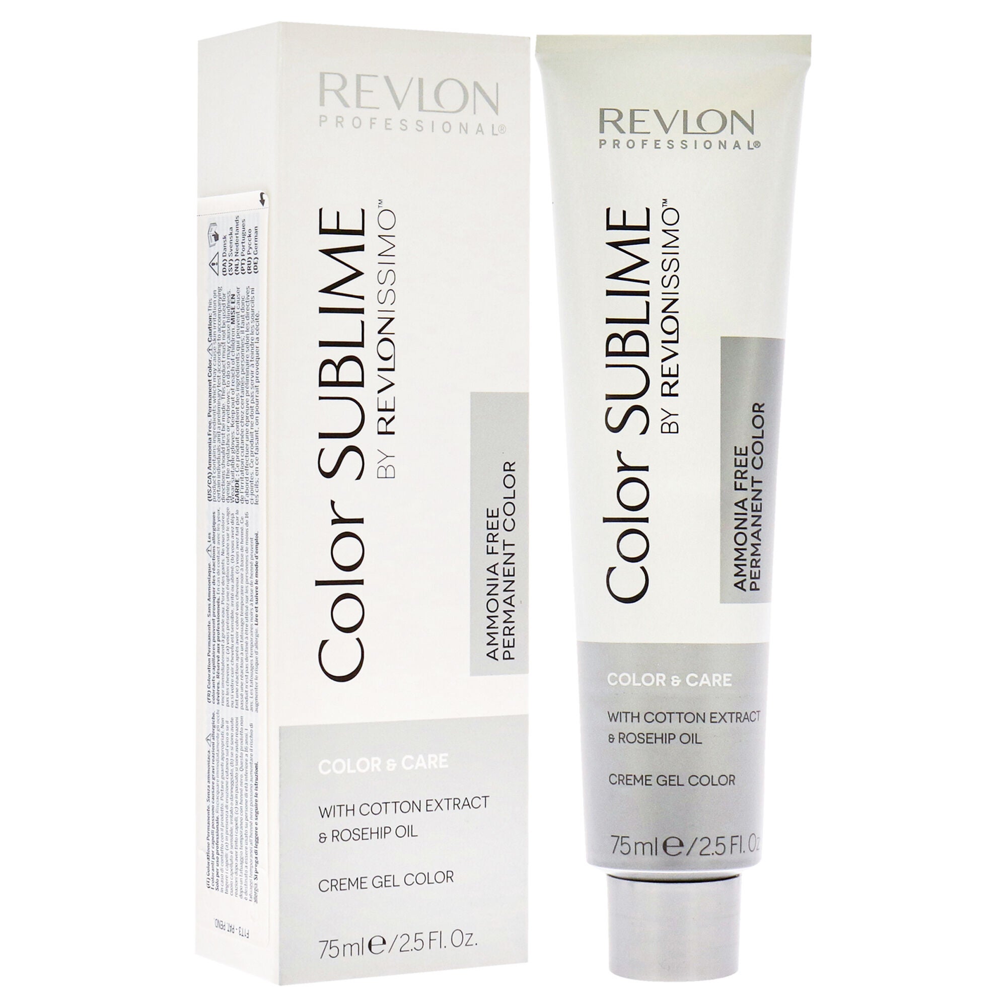 Revlonissimo Color Sublime - 7.31 Medium Ash Golden Blonde by Revlon for Unisex - 2.5 oz Hair Color, See Description, alternate image number 1