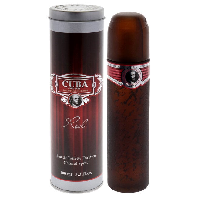 Cuba Red by Cuba for Men - 3.3 oz EDT Spray, NA, hi-res image number null