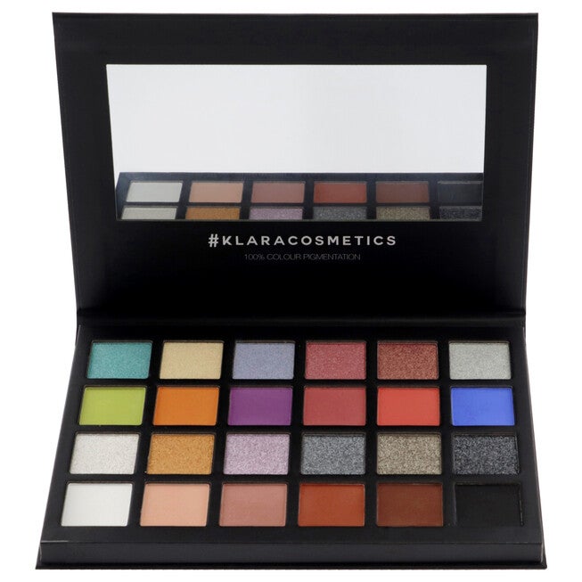 24 Eyeshadow Palette - Malibu by Klara for Women - 1.68 oz Eye Shadow, See Description, alternate image number 3