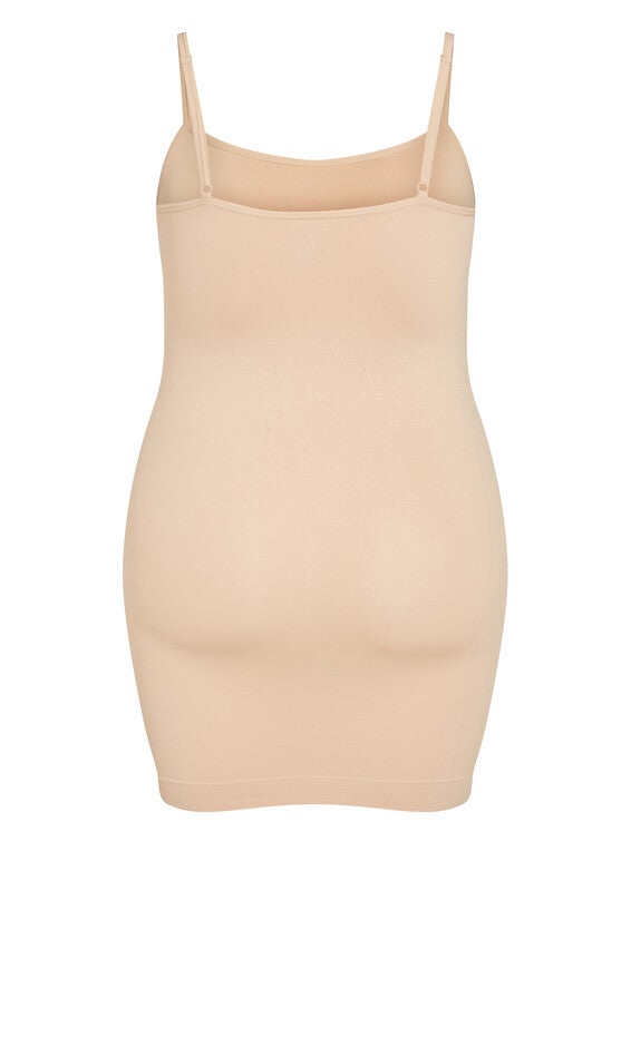 Strappy Seamless Slip - natural, , alternate image number null