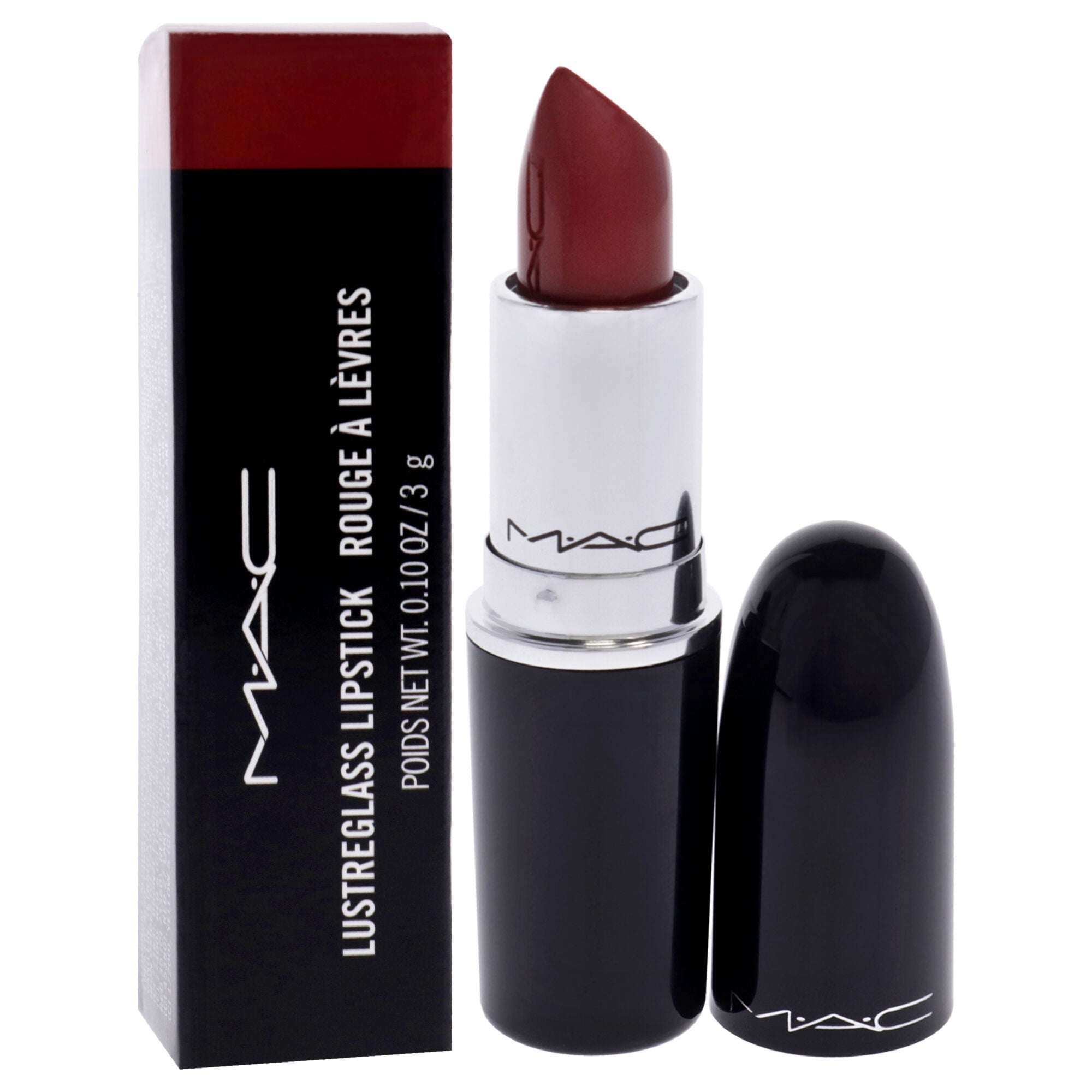 Lustreglass Lipstick - 510 Lady Bug by MAC for Women - 0.1 oz Lipstick, See Description, alternate image number 2
