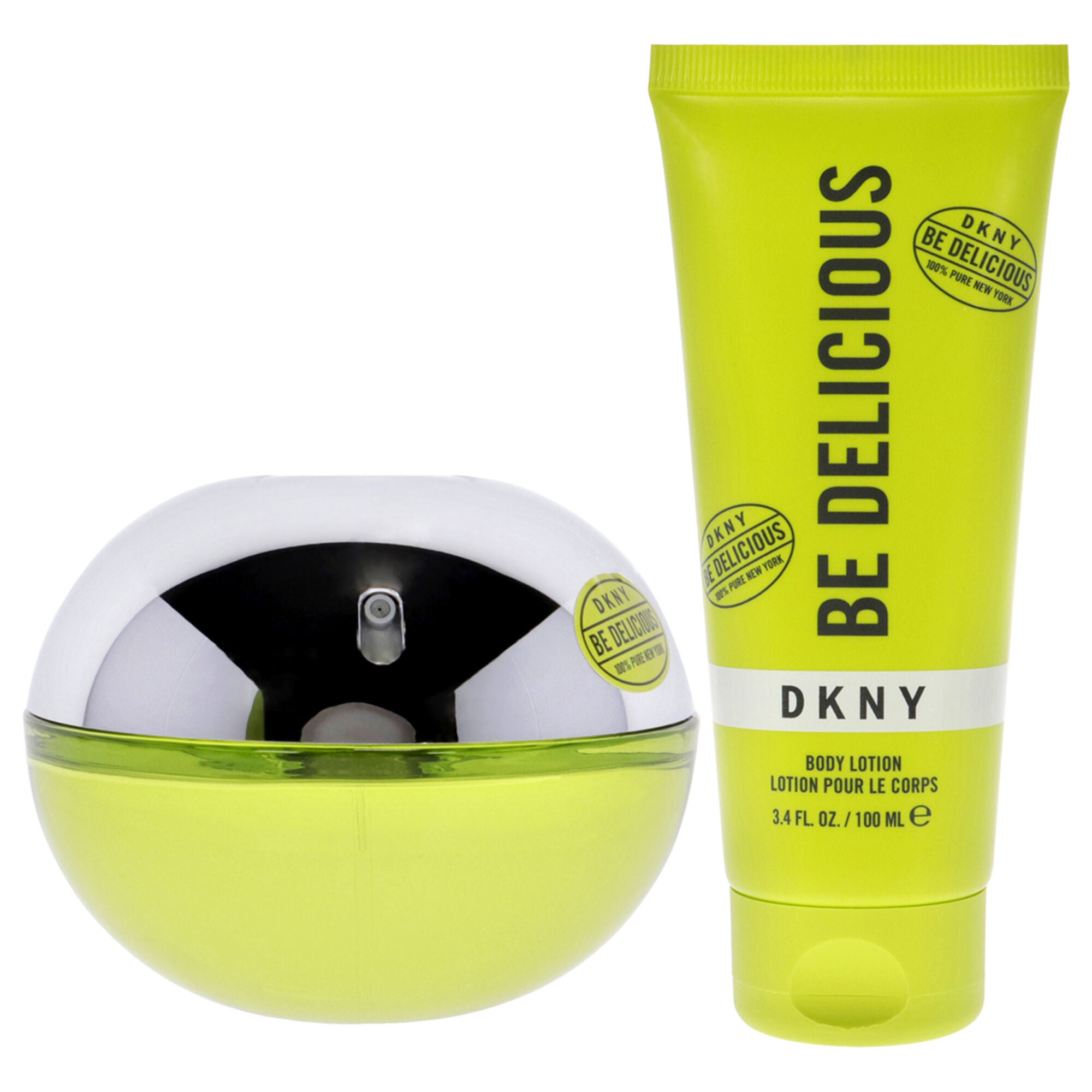 DKNY Be Delicious by Donna Karan for Women - 2 Pc Gift Set 3.4oz EDP Spray, 3.4oz Body Lotion, , alternate image number 6