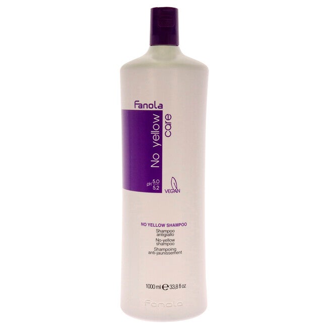 No Yellow Shampoo by Fanola for Unisex - 33.8 oz Shampoo, NA, hi-res image number null