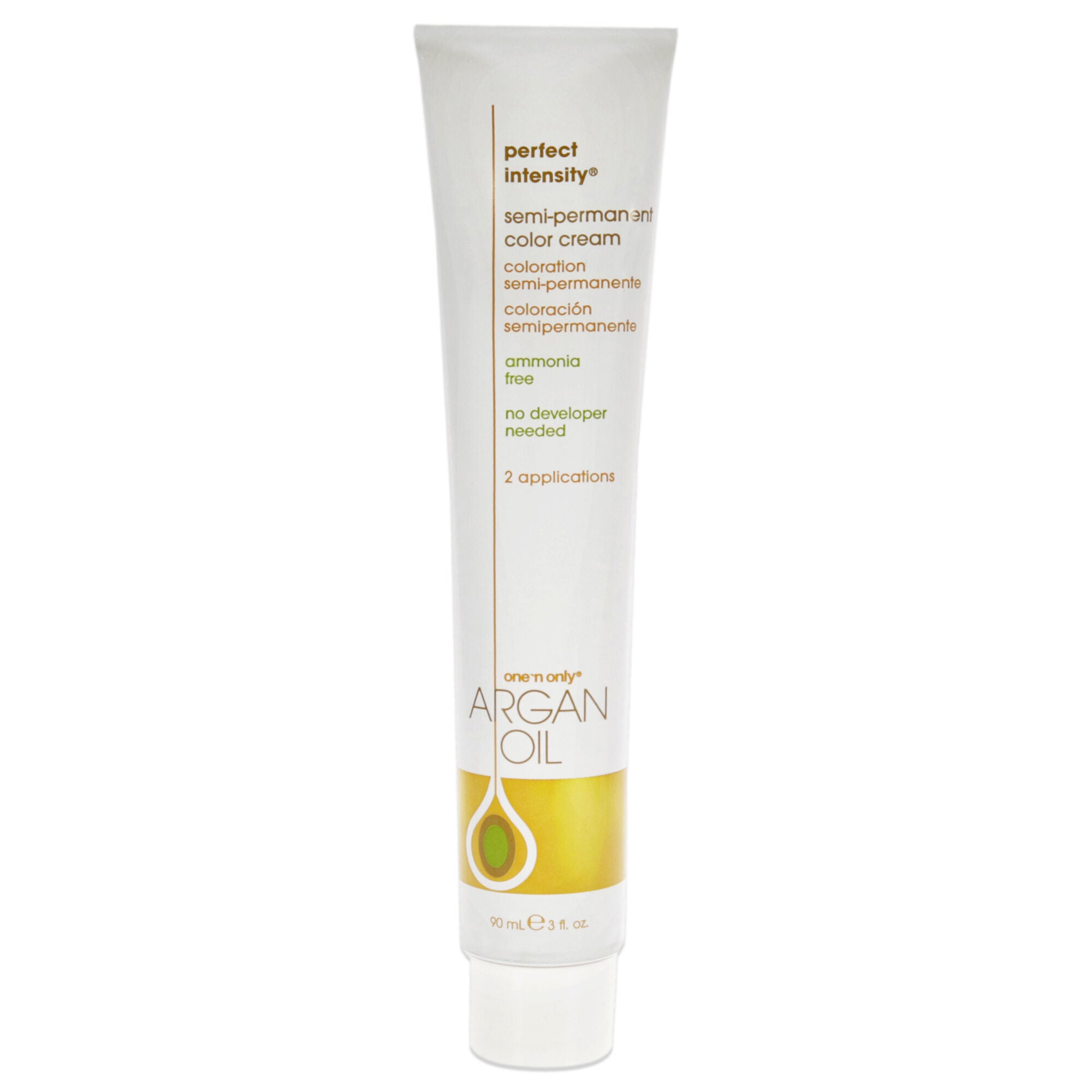 Argan Oil Perfect Intensity Semi-Permanent Color Cream - Scarlet Red by One n Only for Unisex - 3 oz Hair Color, See Description, alternate image number 3