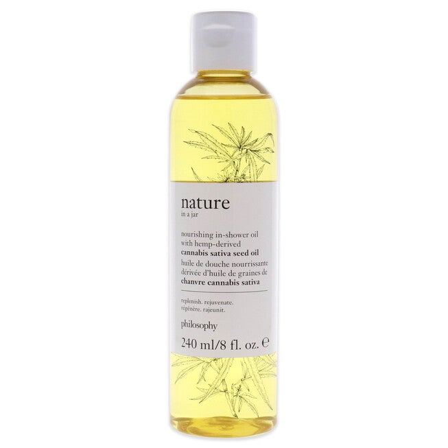 Nourishing In-Shower Oil With Cannabis Sativa Seed Oil by Philosophy for Unisex - 8 oz Shower Oil, , alternate image number 4