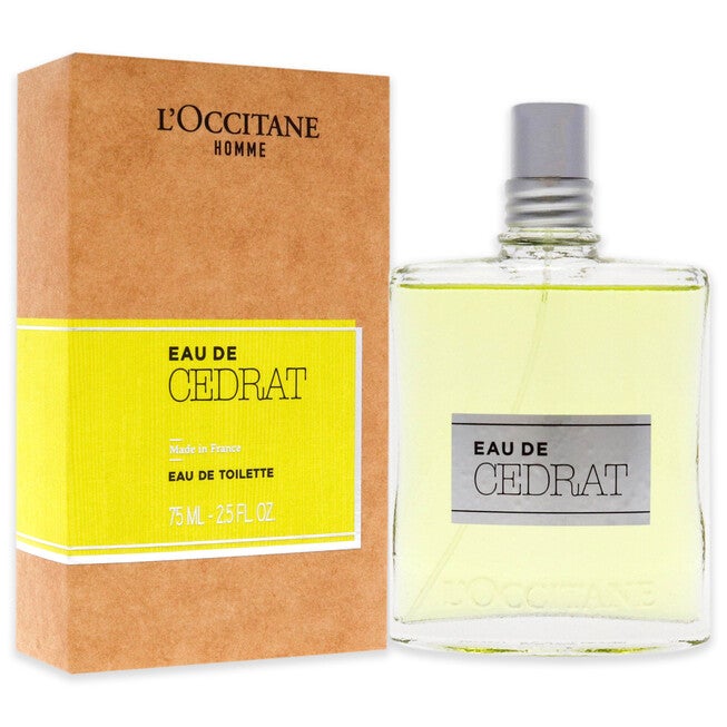 Eau de Cedrat by LOccitane for Men - 2.5 oz EDT Spray, See Description, alternate image number 4