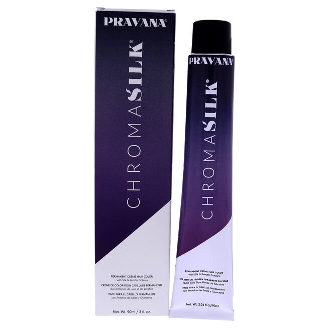 ChromaSilk Creme Hair Color - 6.45 Dark Copper Mahogany Blonde by Pravana for Unisex - 3 oz Hair Color, , alternate image number 5