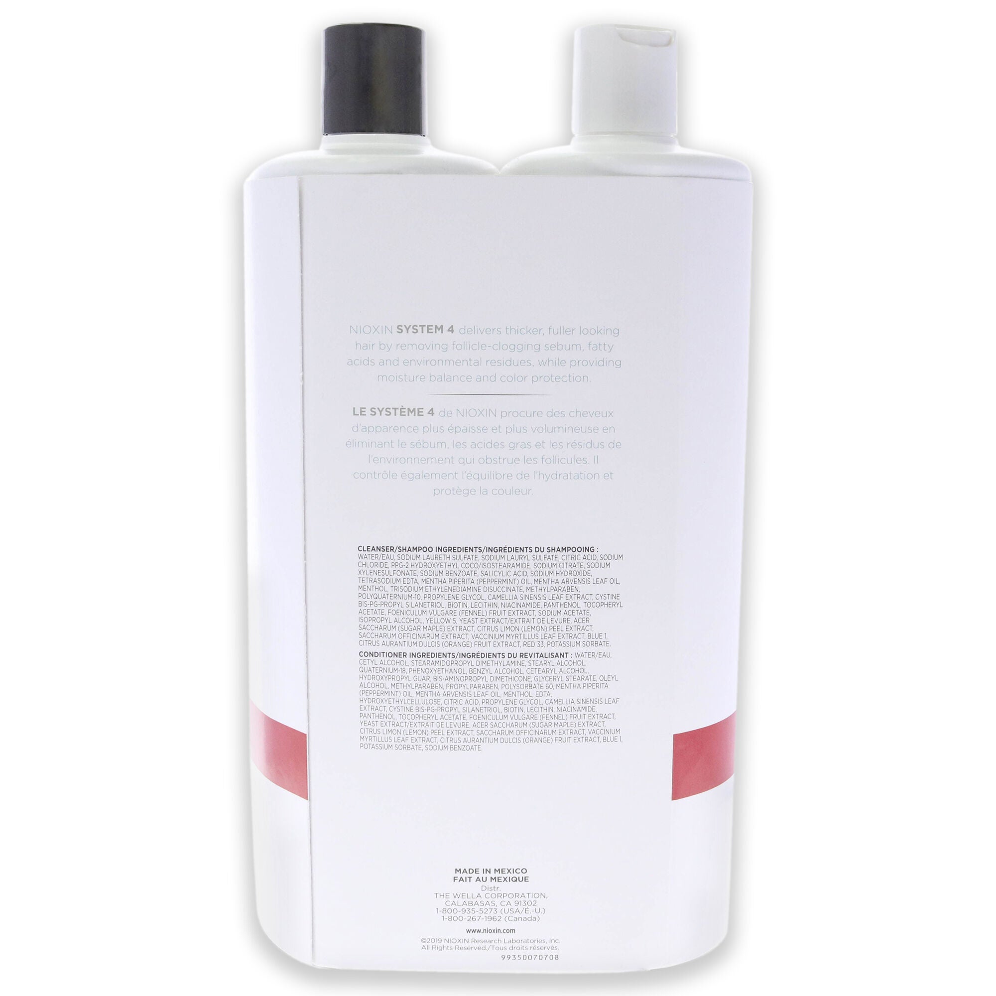 System 4 Duo by Nioxin for Unisex - 2 x 33.8 oz Shampoo, Conditioner, , alternate image number 5