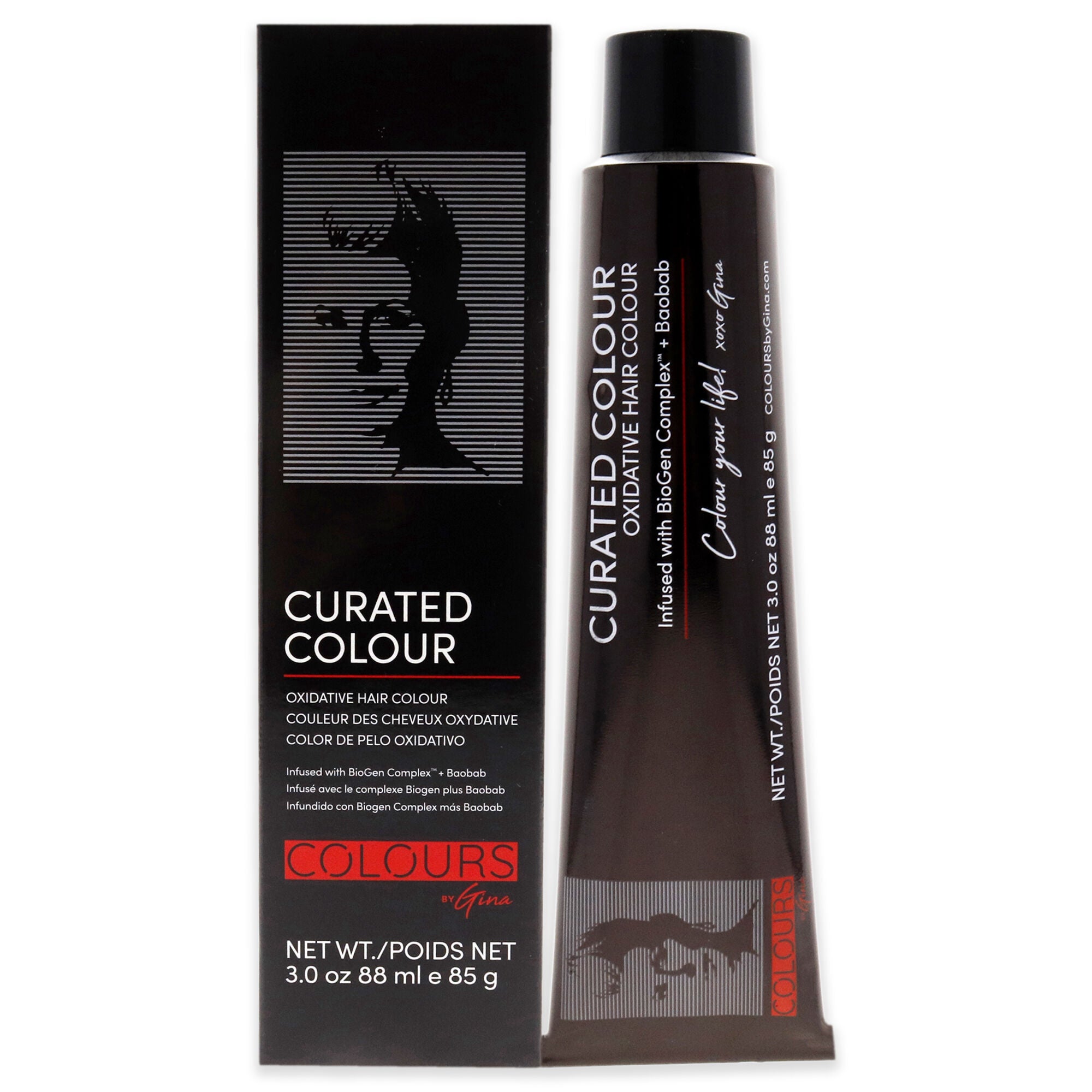 Curated Colour - 8.3-8G Light Golden Blonde by Colours By Gina for Unisex - 3 oz Hair Color, See Description, hi-res image number 0