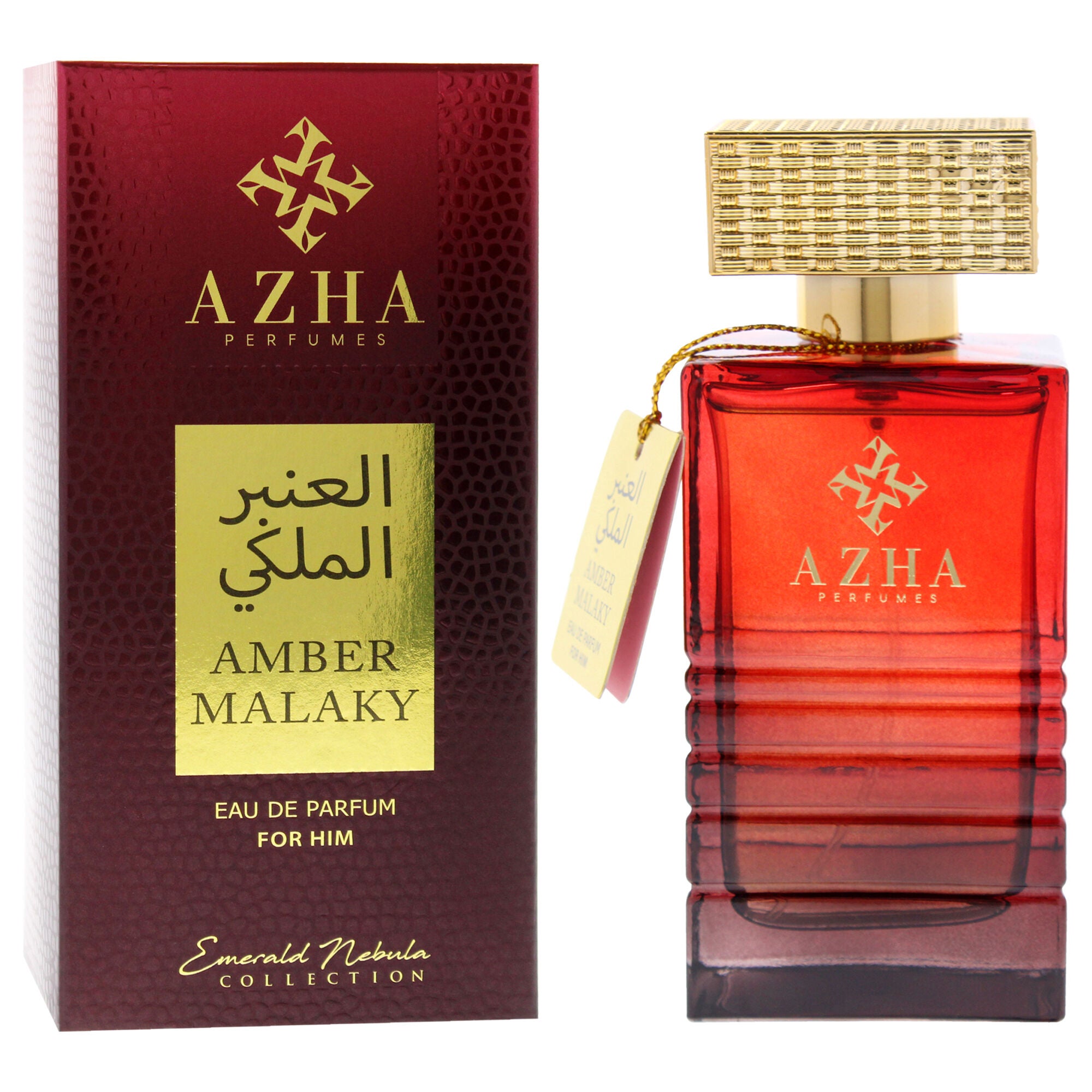 Emerald Nebula Collection - Amber Malaky by Azha for Men - 3.3 oz EDP Spray, See Description, alternate image number 2