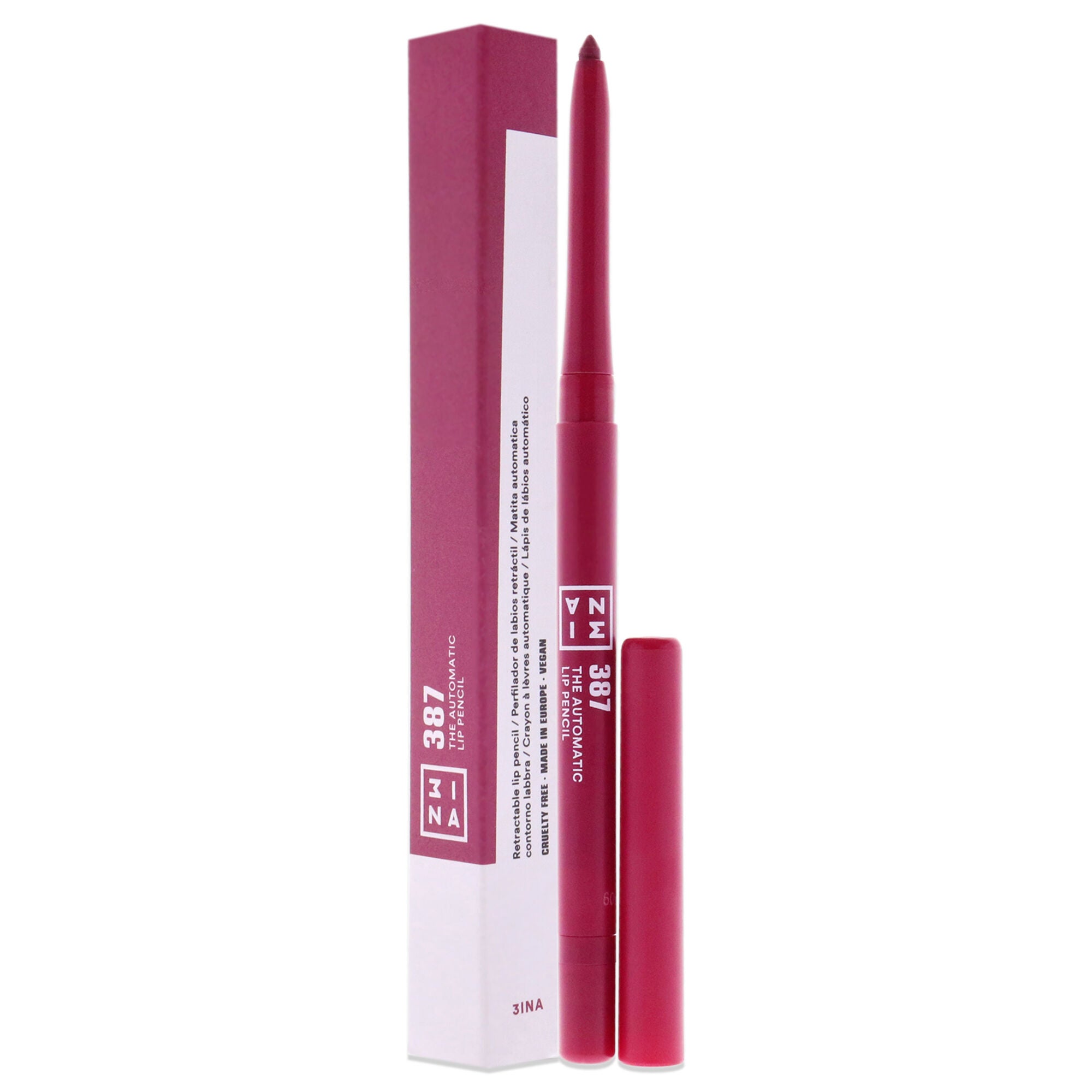 The Automatic Lip Pencil - 387 by 3INA for Women - 0.01 oz Lip Pencil, See Description, alternate image number 3