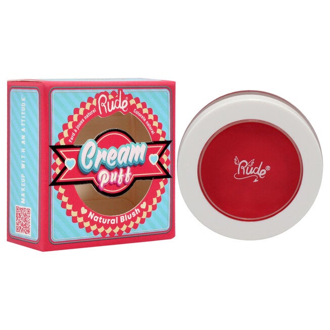 Cream Puff Natural Blush - 21041 Cake Pop by Rude Cosmetics for Women - 0.21 oz Blush, See Description, alternate image number 1