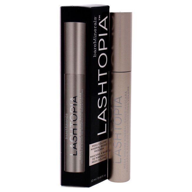 Lashtopia Mega Volume Mineral Based Mascara - Ultimate Black by bareMinerals for Women - 0.4 oz Mascara, NA, alternate image number null