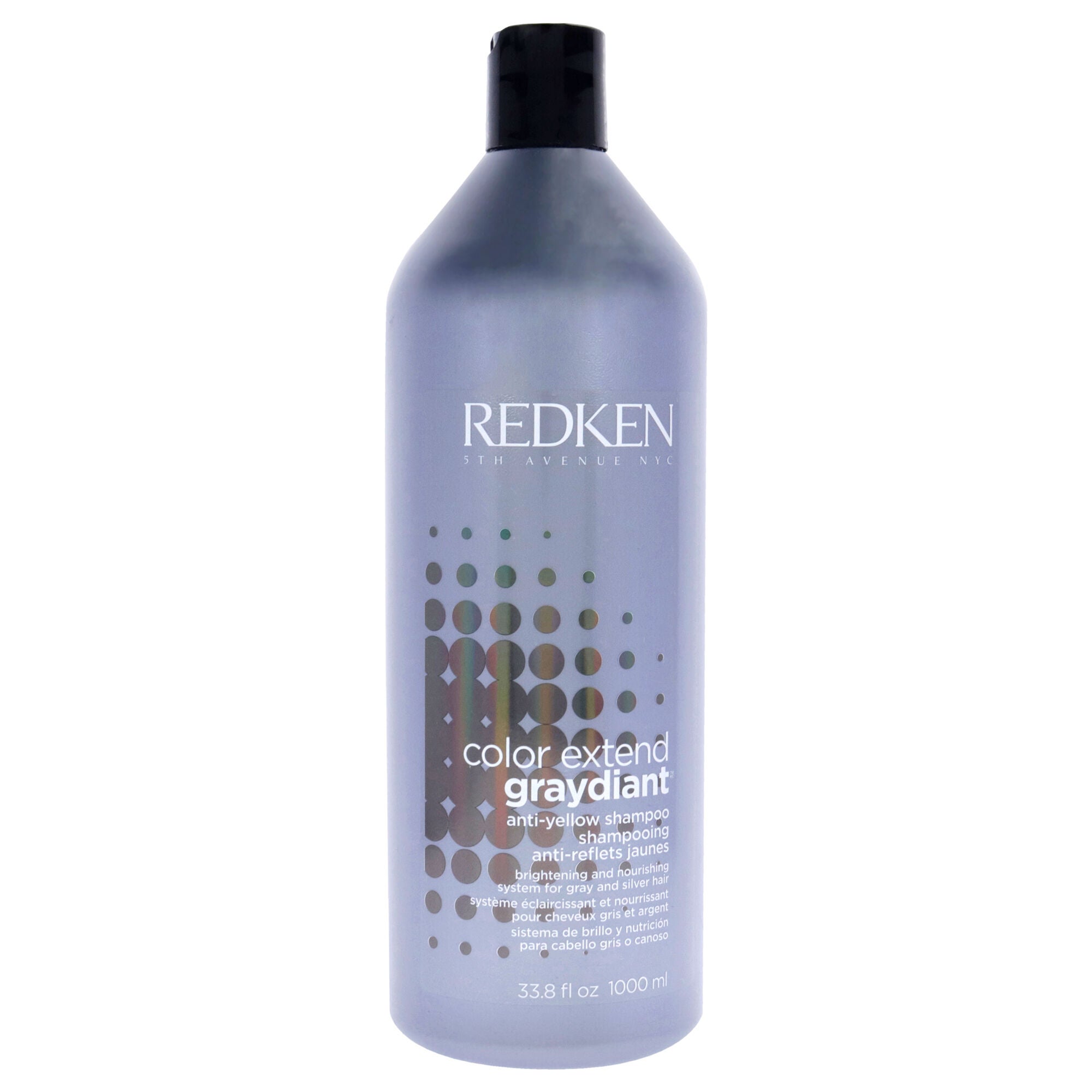 Color Extend Graydiant Anti-Yellow Shampoo by Redken for Unisex - 33.8 oz Shampoo, See Description, hi-res image number 0
