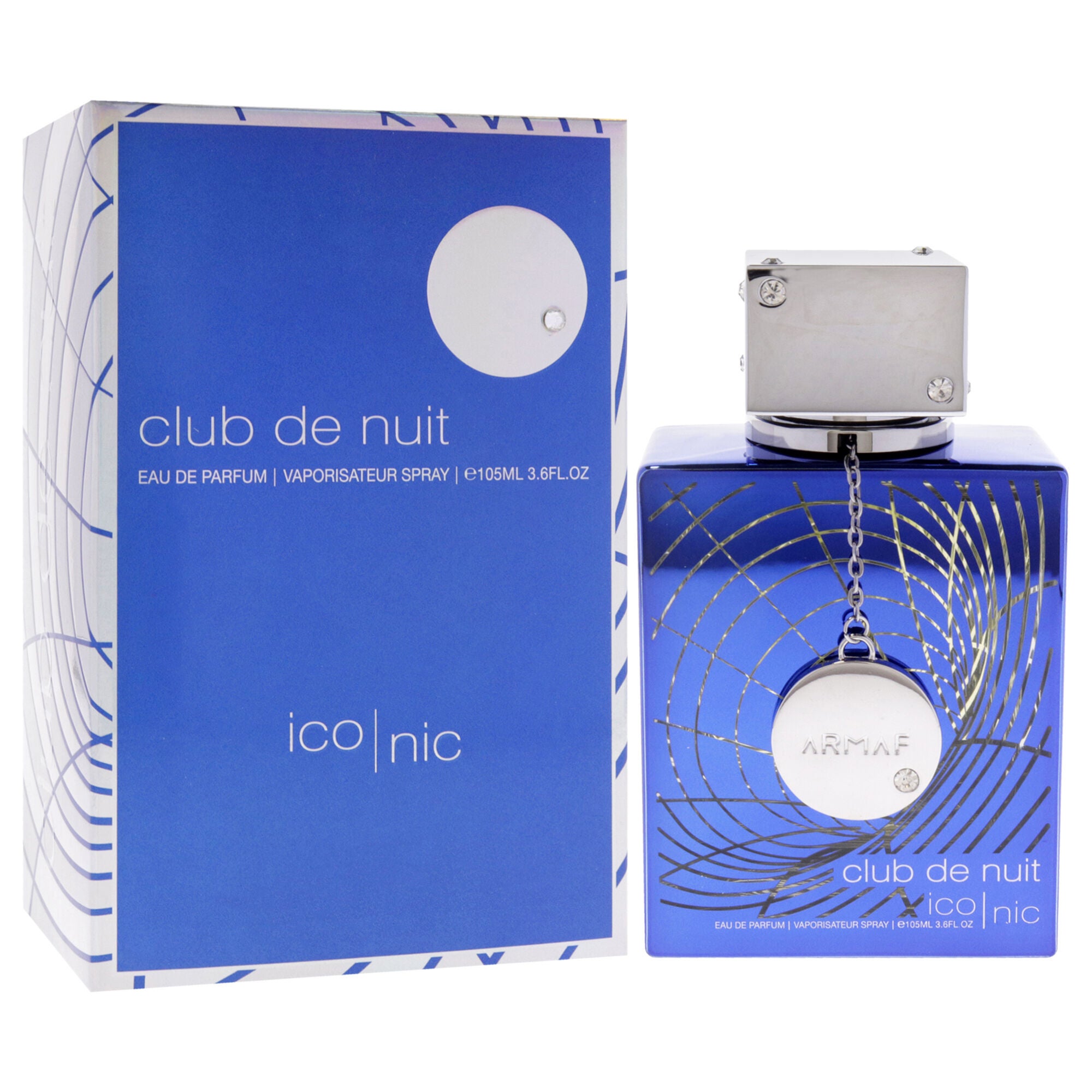 Club De Nuit Iconic Blue by Armaf for Men - 3.6 oz EDP Spray, See Description, alternate image number 1
