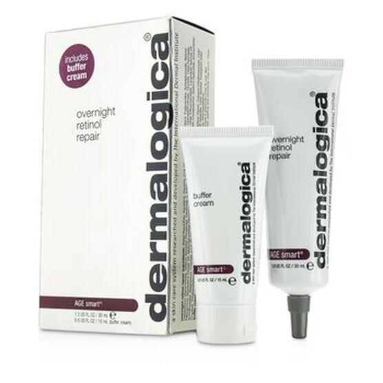 Age Smart Set: Overnight Retinol Repair 30ml + Buf, Age Smart, hi-res image number null
