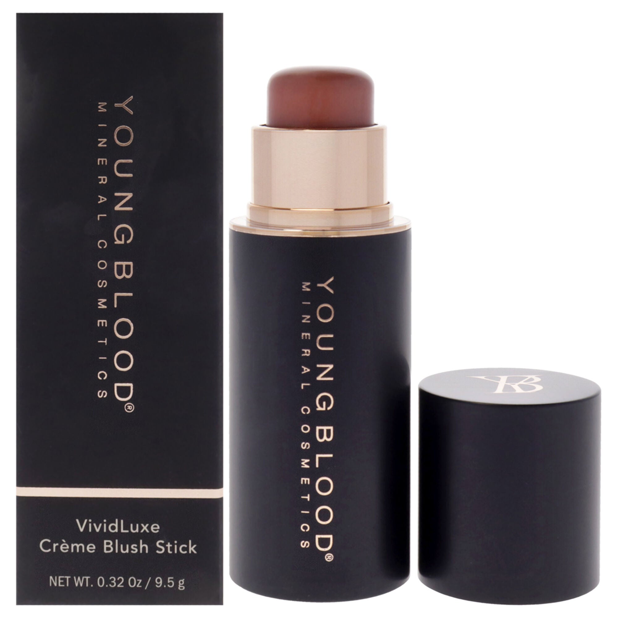 VividLuxe Creme Blush Stick - Tiramisu by Youngblood for Women - 0.32 oz Blush, See Description, hi-res image number 0