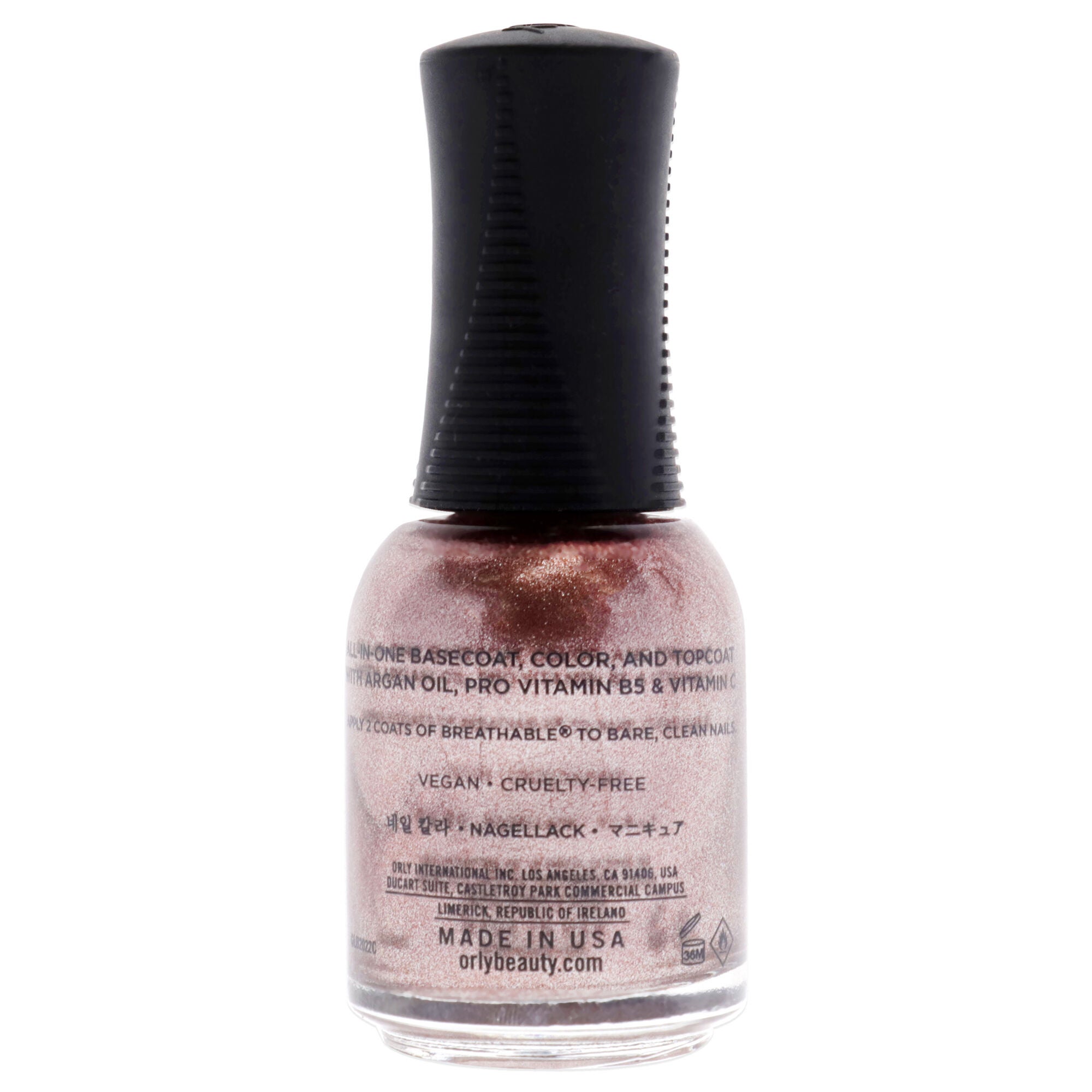 Breathable 1 Step Manicure - 20952 Fairy Godmother by Orly for Women - 0.6 oz Nail Polish, Brown, alternate image number 1