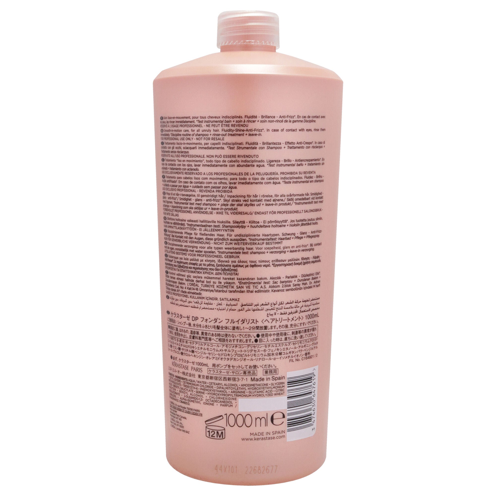 Discipline Fondant Fluidealiste Smooth-in-Motion Care by Kerastase for Unisex - 34 oz Conditioner, , alternate image number 3