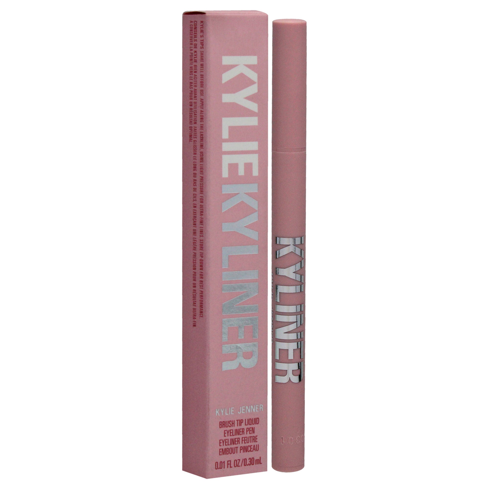 Kyliner Brush Tip Liquid Eyeliner Pen - 001 Black by Kylie Cosmetics for Women - 0.01 oz Eyeliner, See Description, alternate image number 2