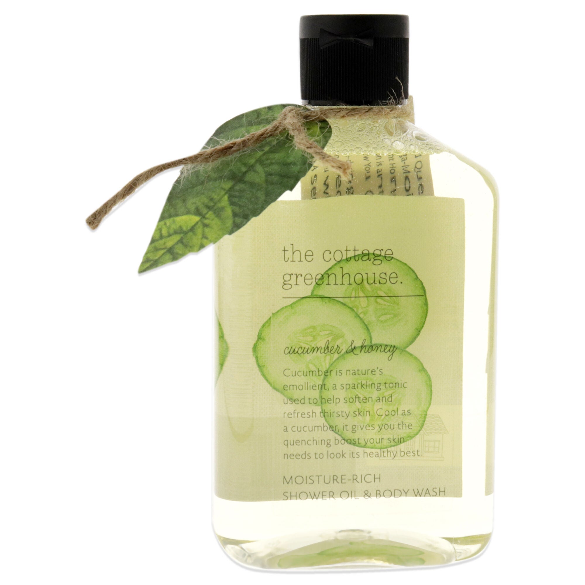 Rich and Repair Body Wash - Cucumber and Honey by The Cottage Greenhouse for Unisex - 11.5 oz Body Wash, See Description, hi-res image number 0