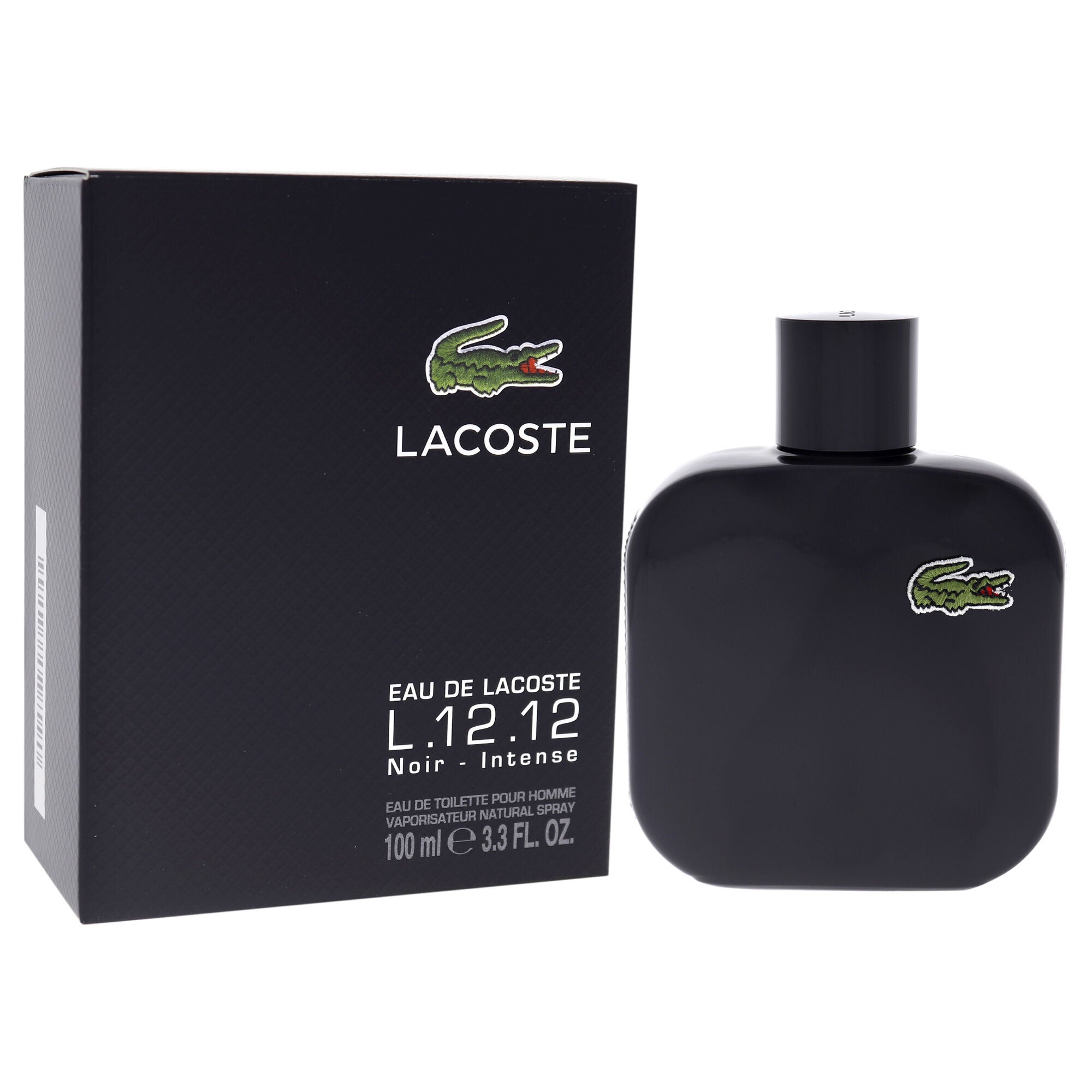 Lacoste Eau De Lacoste L.12.12 Noir by Lacoste for Men - 3.3 oz EDT Spray, See Description, alternate image number 2
