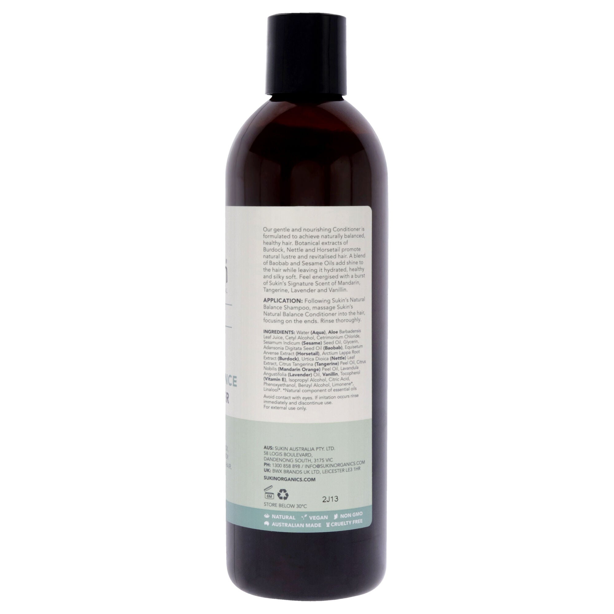 Natural Balance Conditioner by Sukin for Women - 16.9 oz Conditioner, , alternate image number 3