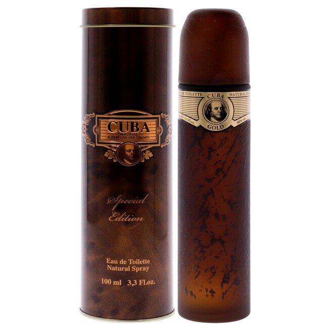 Cuba Gold by Cuba for Men - 3.3 oz EDT Spray (Special Edition), See Description, hi-res image number 0