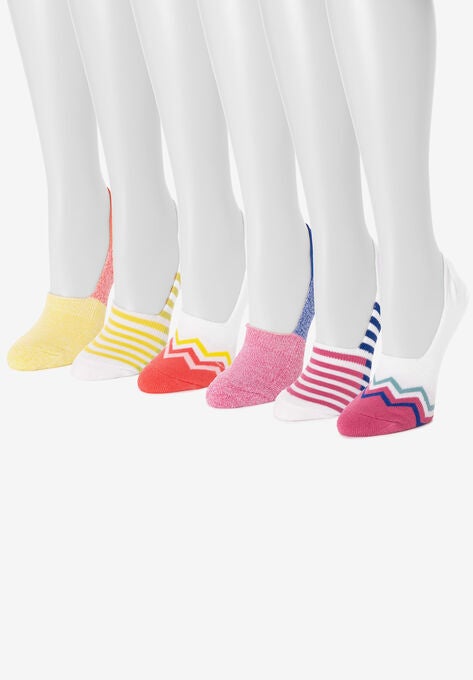 6 Pack No Show Sock, , on-hover image number null