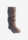 Cable Knit Over The Knee 3 Pack Socks, MULTI, hi-res image number null