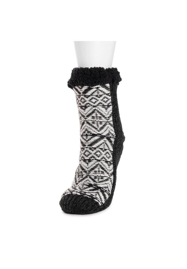 Cable Slipper Socks, , on-hover image number 1