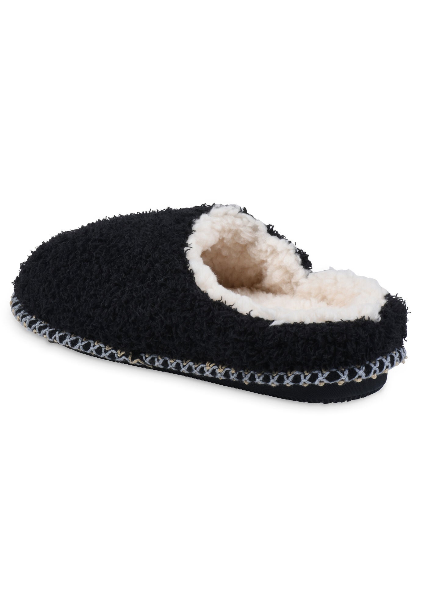 Cozee Fleece Clog Slipper, , on-hover image number 1