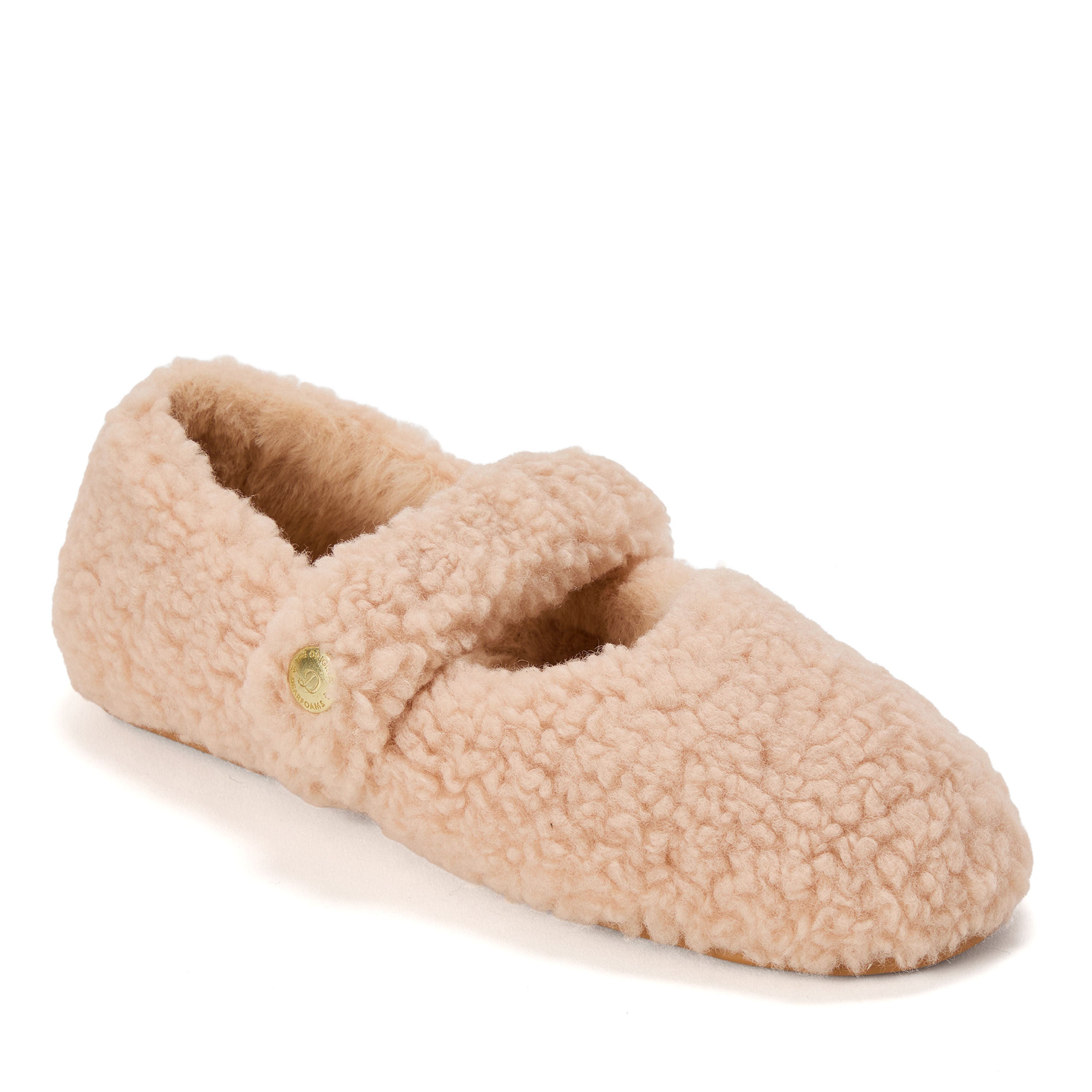 Maryanne Luxe Teddy Mary Jane, LATTE, hi-res image number 0
