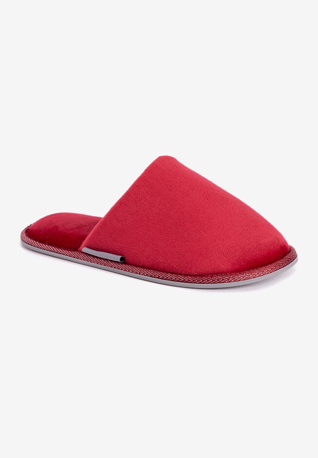 Marigold Scuff Slipper, DARK RED, hi-res image number null